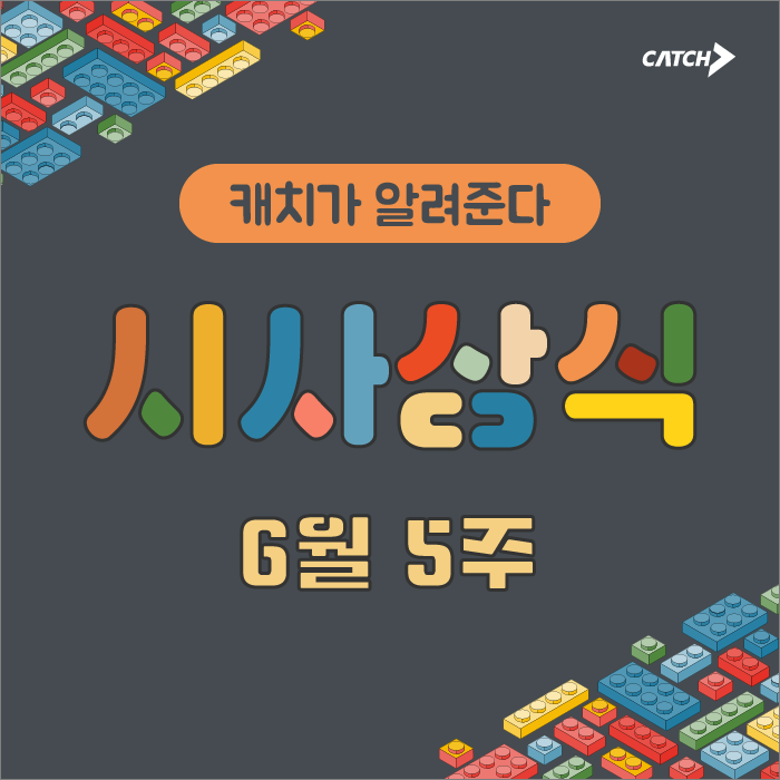 면접 전 잠깐, 필수 시사상식 6월 다섯째주 | 캐치